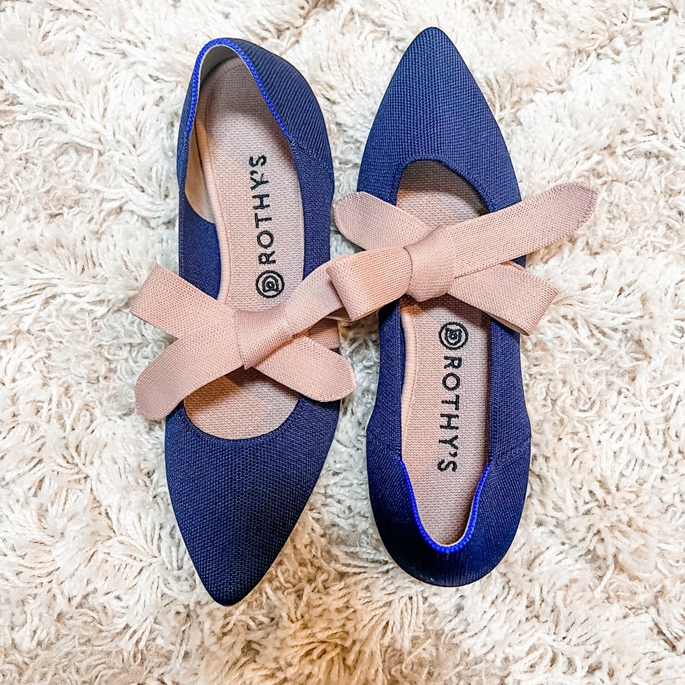Rothy’s Mary Jane ribbon flats